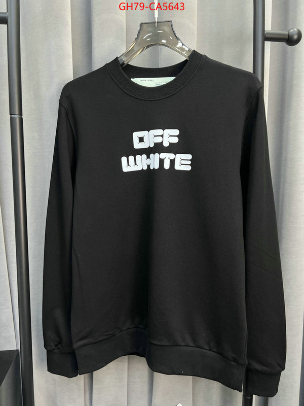 Clothing-OffWhite the quality replica ID: CA5643 $: 79USD