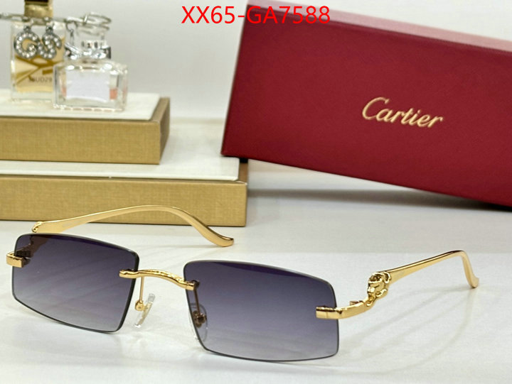 Glasses-Cartier what are the best replica ID: GA7588 $: 65USD