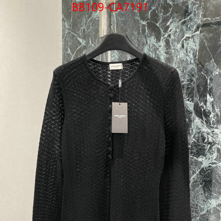 Clothing-YSL replica wholesale ID: CA7191 $: 109USD