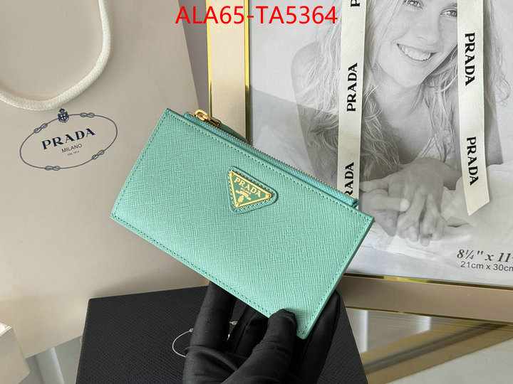 Prada Bags(TOP)-Wallet designer fake ID: TA5364 $: 65USD,