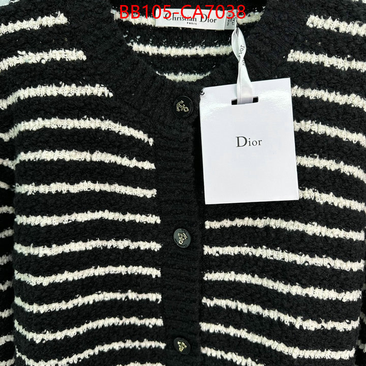 Clothing-Dior shop the best high authentic quality replica ID: CA7038 $: 105USD