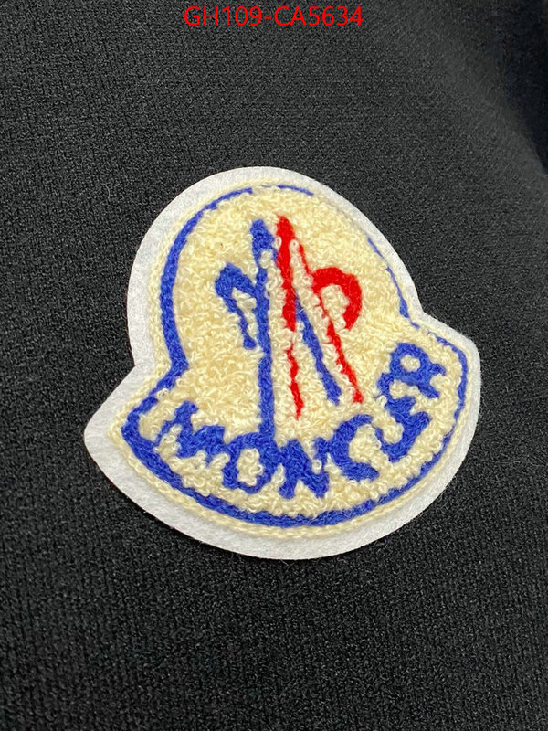 Clothing-Moncler replica designer ID: CA5634 $: 109USD