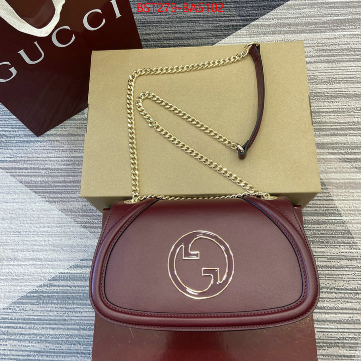 Gucci Bags(TOP)-Crossbody- new designer replica ID: BA5102 $: 279USD,