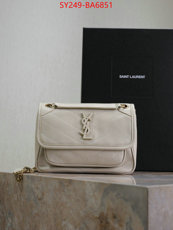 YSL Bags(TOP)-Niki Series best fake ID: BA6851 $: 249USD,