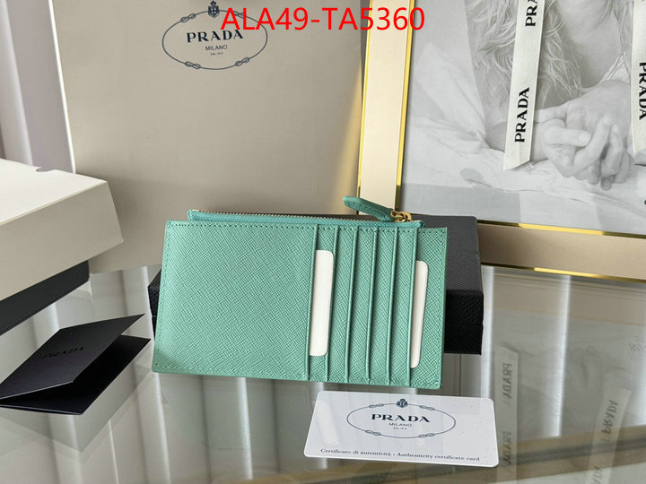 Prada Bags(TOP)-Wallet are you looking for ID: TA5360 $: 49USD,