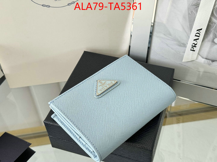 Prada Bags(TOP)-Wallet is it illegal to buy dupe ID: TA5361 $: 79USD,