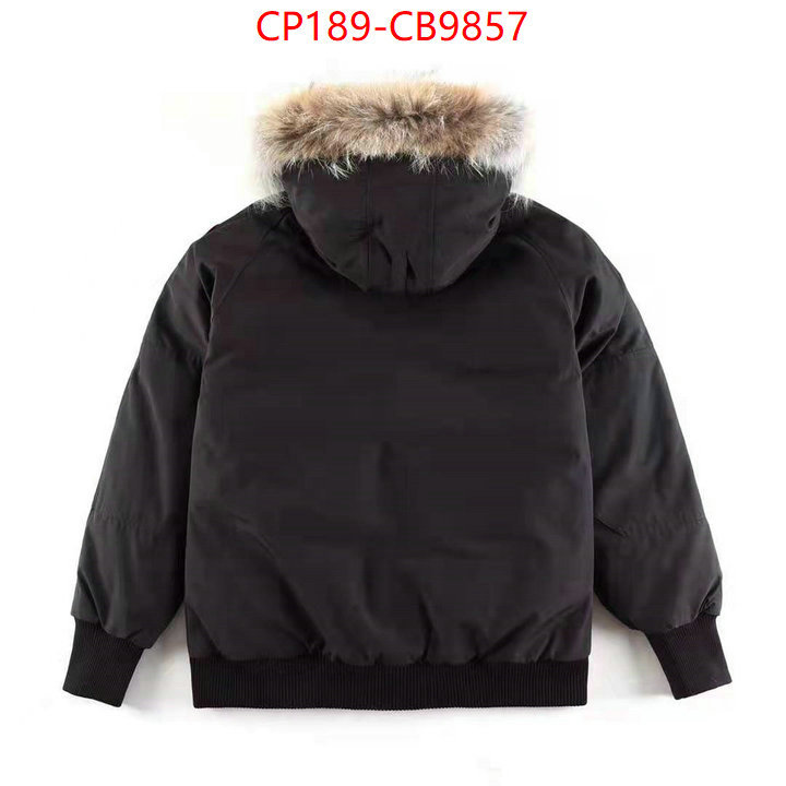 Down jacket Men-Canada Goose buy 1:1 ID: CB9857 $: 189USD