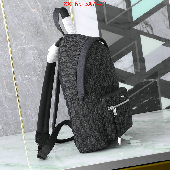 Dior Bags(TOP)-Backpack- buy 2024 replica ID: BA7420 $: 165USD,