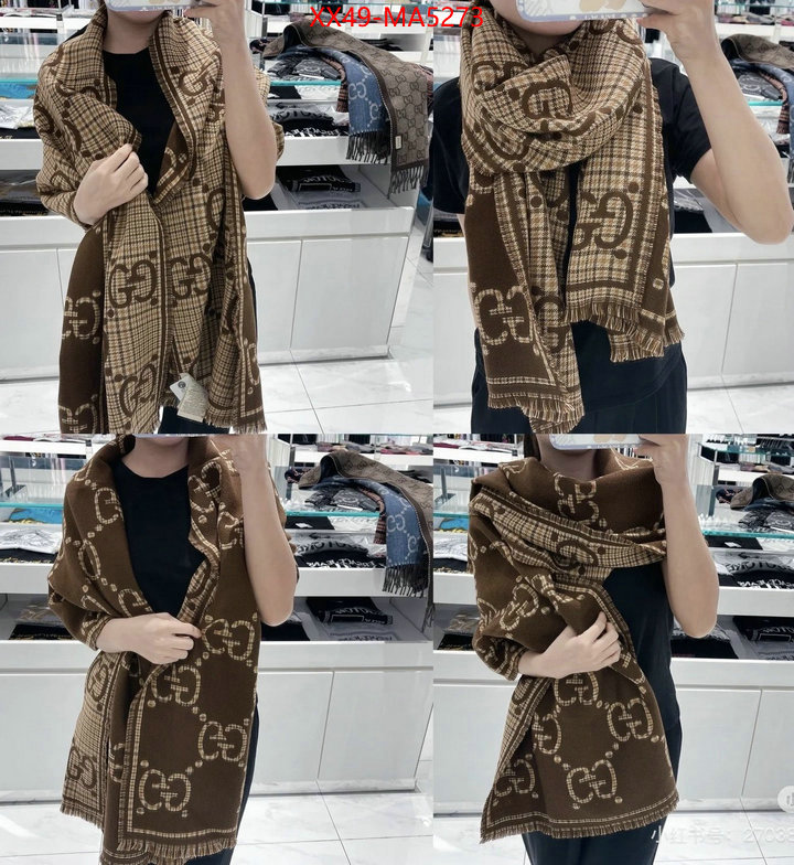 Scarf-Gucci top quality fake ID: MA5273 $: 49USD