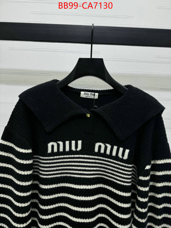 Clothing-MIU MIU top quality website ID: CA7130 $: 99USD