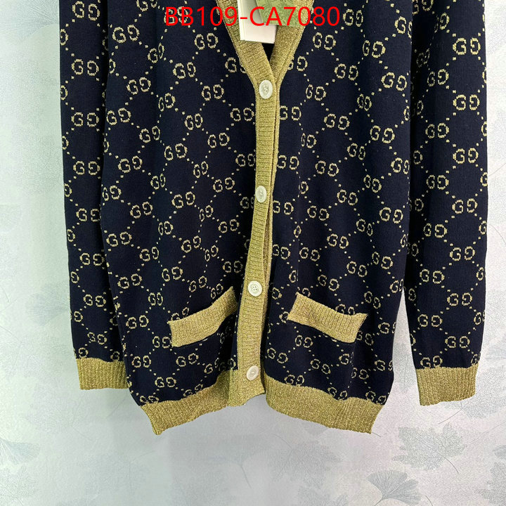 Clothing-Gucci luxury cheap replica ID: CA7080 $: 109USD