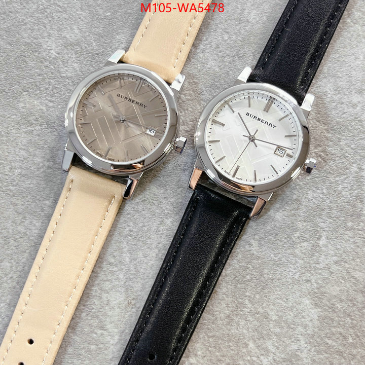 Watch(4A)-Burberry replica designer ID: WA5478 $: 105USD