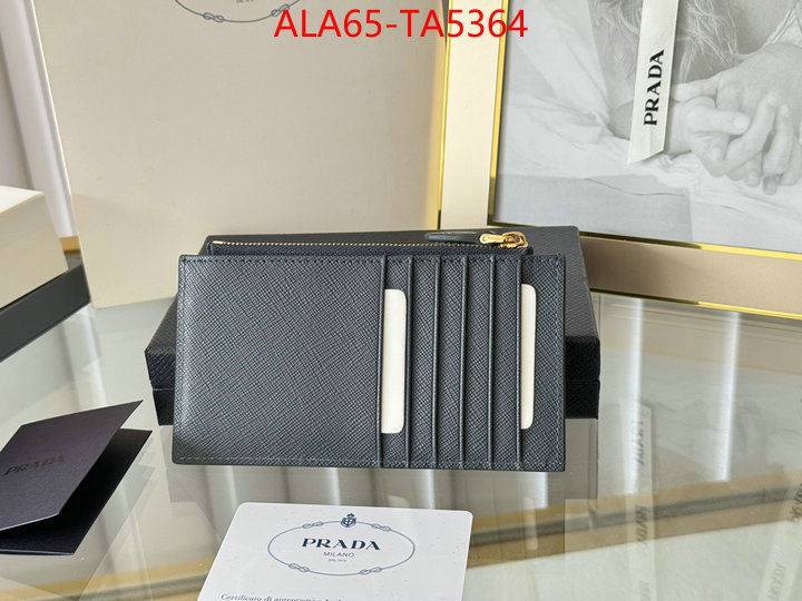 Prada Bags(TOP)-Wallet designer fake ID: TA5364 $: 65USD,