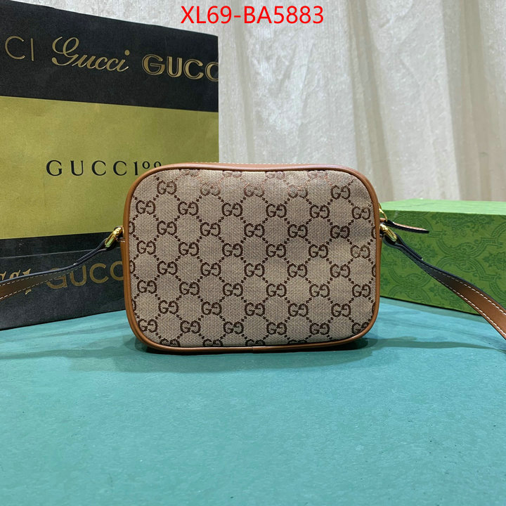 Gucci Bags(4A)-Crossbody- how to find designer replica ID: BA5883 $: 69USD,