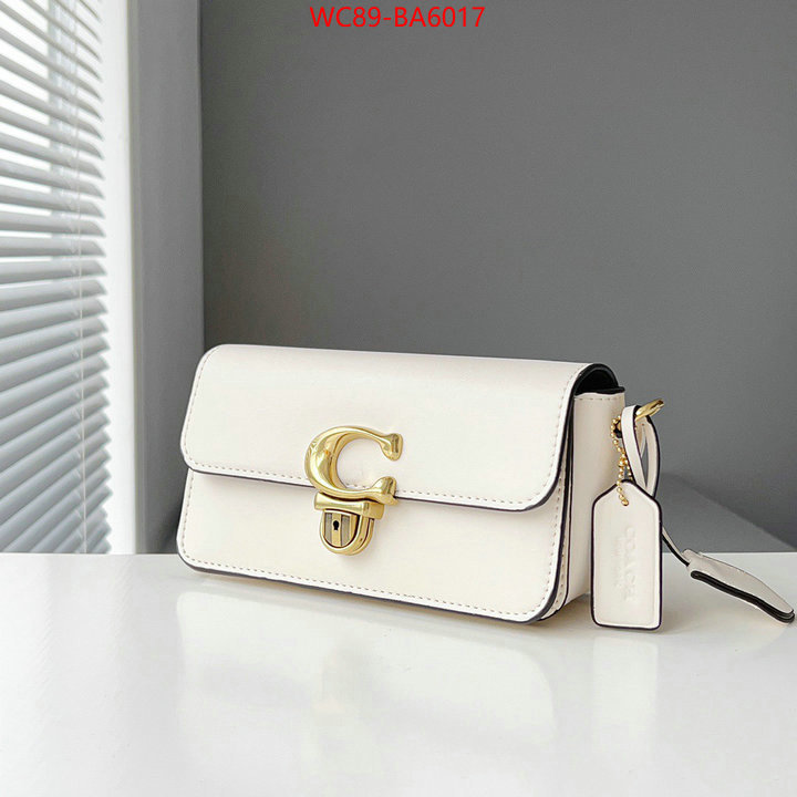 Coach Bags(4A)-Crossbody- best fake ID: BA6017 $: 89USD,