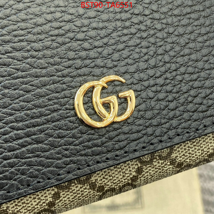 Gucci Bags(TOP)-Wallet- replica 1:1 high quality ID: TA6551 $: 90USD,