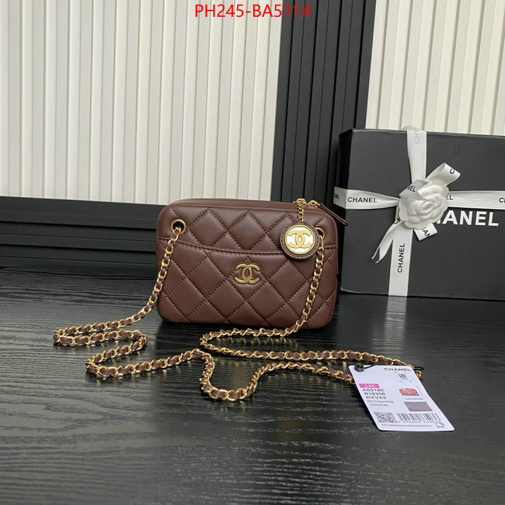 Chanel Bags(TOP)-Crossbody- where can i buy the best quality ID: BA5114 $: 245USD,