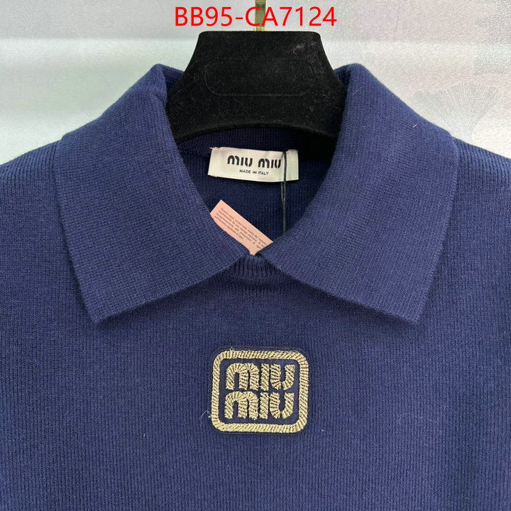 Clothing-MIU MIU sale ID: CA7124 $: 95USD