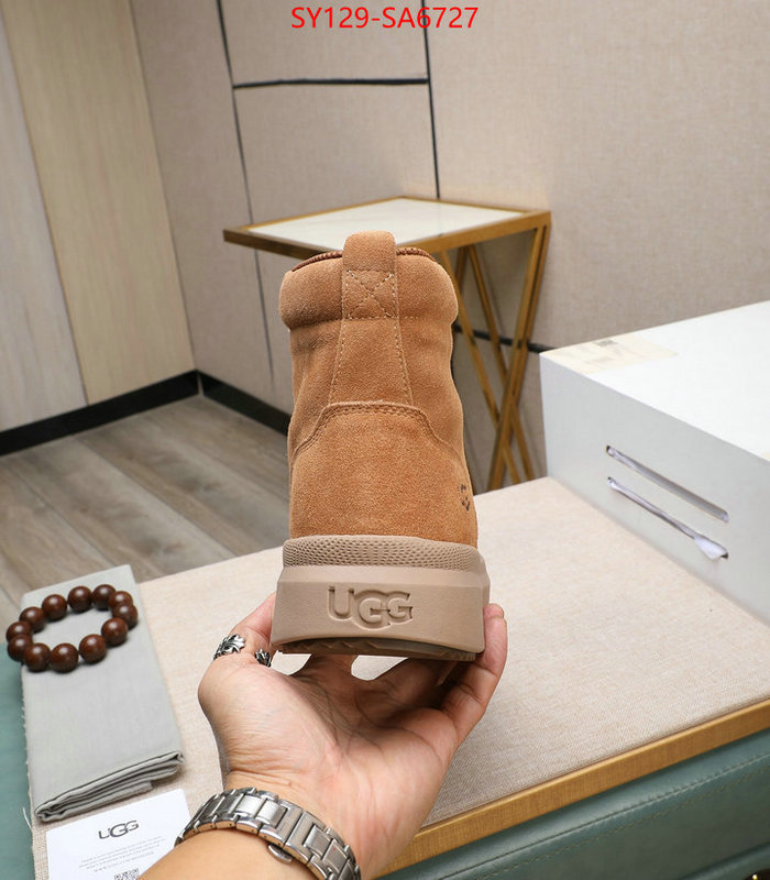 Men Shoes-UGG how to buy replica shop ID: SA6727 $: 129USD