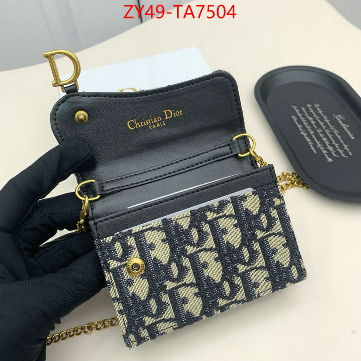 Dior Bags(4A)-Wallet- top quality designer replica ID: TA7504 $: 49USD,