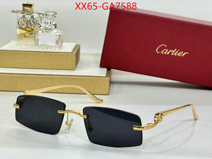 Glasses-Cartier what are the best replica ID: GA7588 $: 65USD