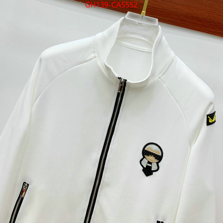 Clothing-Fendi buy 1:1 ID: CA5552 $: 139USD