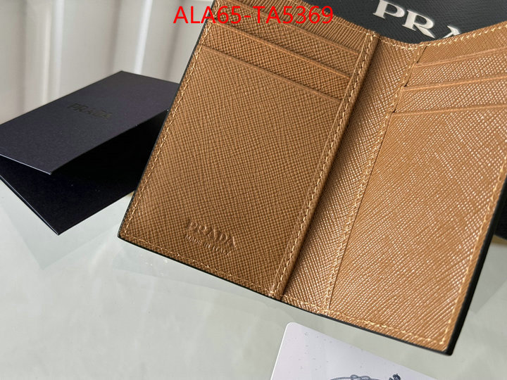 Prada Bags(TOP)-Wallet 2024 aaaaa replica customize ID: TA5369 $: 65USD,