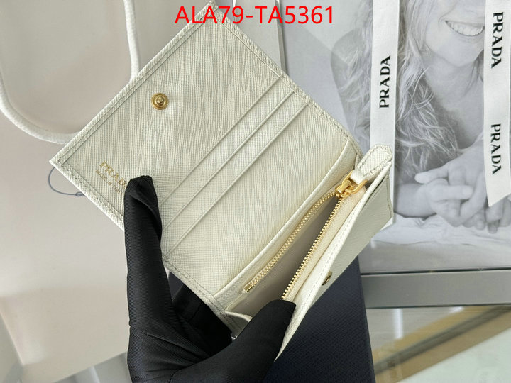 Prada Bags(TOP)-Wallet is it illegal to buy dupe ID: TA5361 $: 79USD,