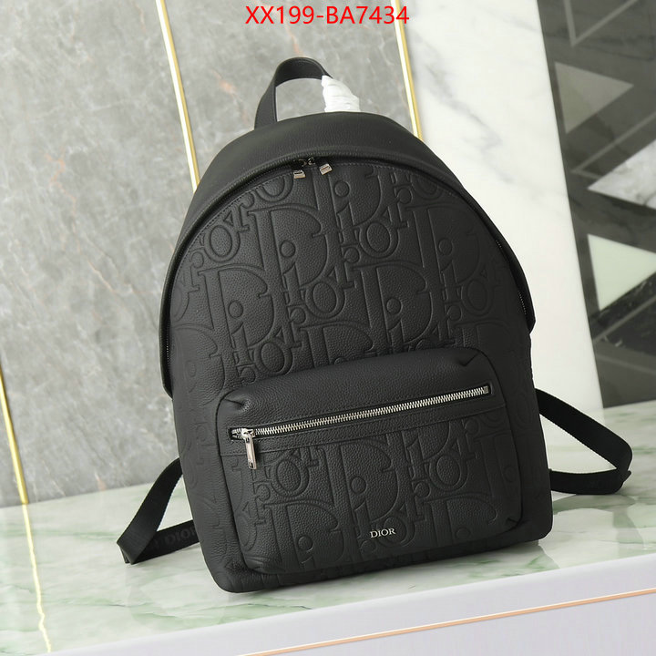 Dior Bags(TOP)-Backpack- what is aaaaa quality ID: BA7434 $: 199USD,