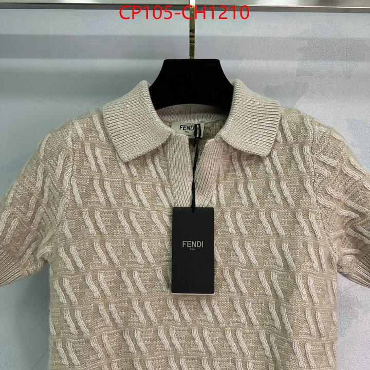 Clothing-Fendi mirror copy luxury ID: CH1210 $: 105USD