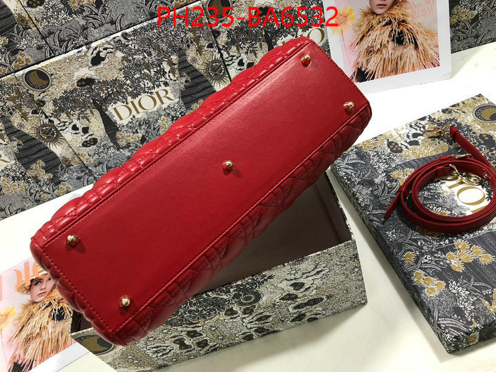 Dior Bags(TOP)-Lady- mirror copy luxury ID: BA6532 $: 235USD,