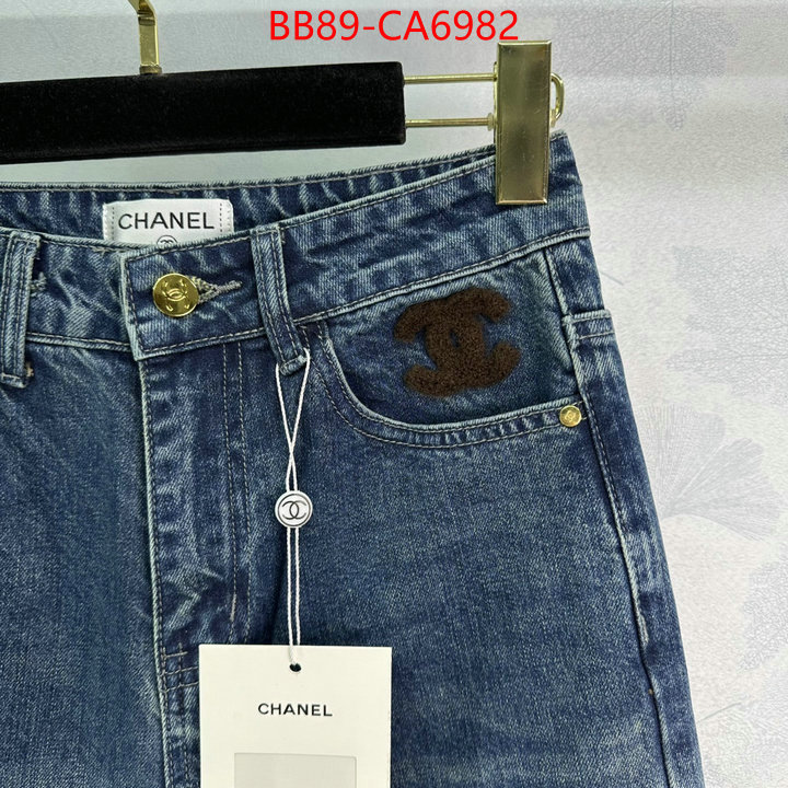 Clothing-Chanel designer fake ID: CA6982 $: 89USD