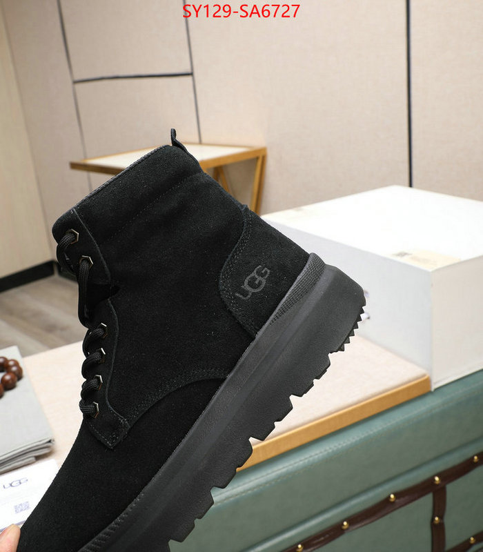 Men Shoes-UGG how to buy replica shop ID: SA6727 $: 129USD