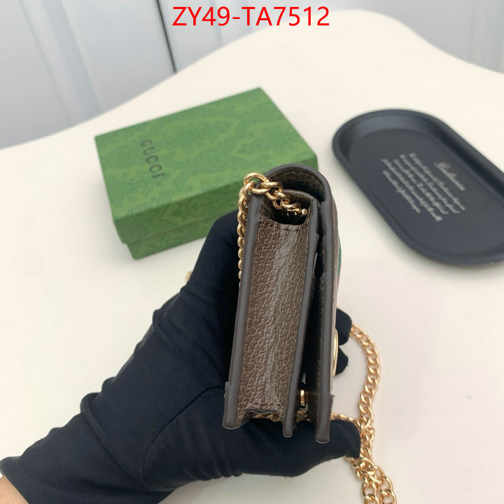 Gucci Bags(4A)-Wallet- luxury shop ID: TA7512 $: 49USD,