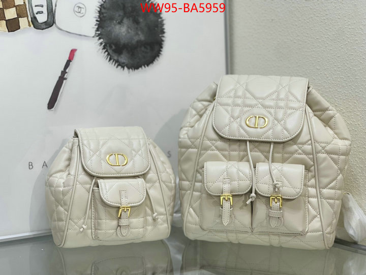 Dior Bags(4A)-Backpack- high-end designer ID: BA5959