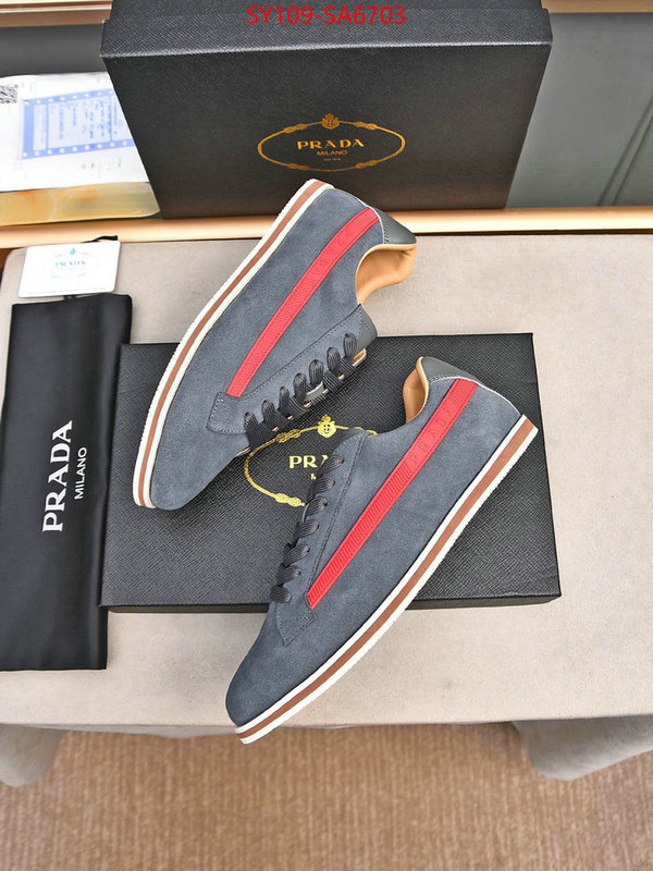 Men shoes-Prada quality replica ID: SA6703 $: 109USD