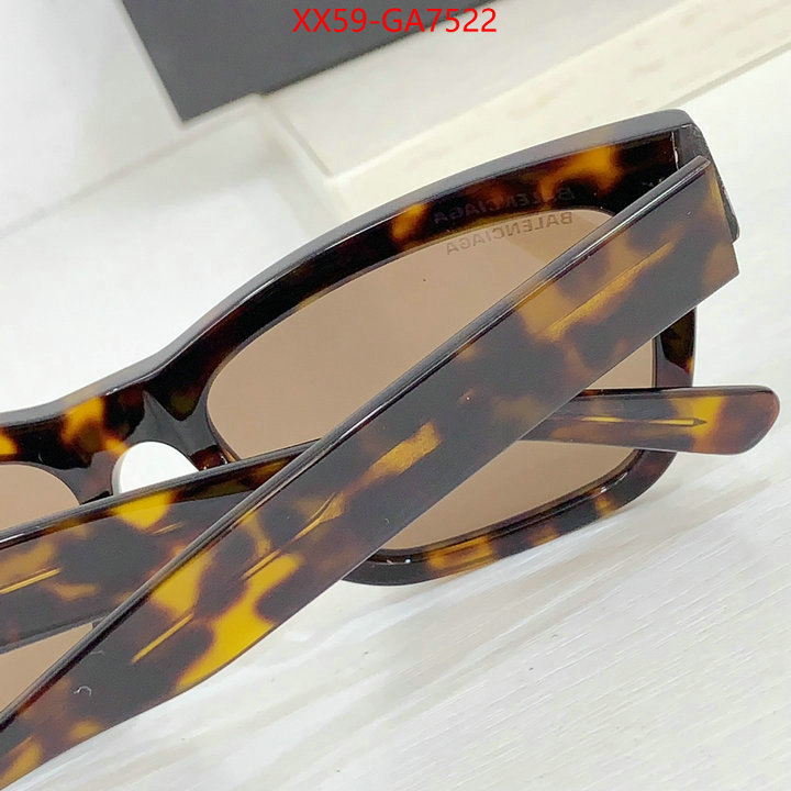 Glasses-Balenciaga luxury cheap ID: GA7522 $: 59USD