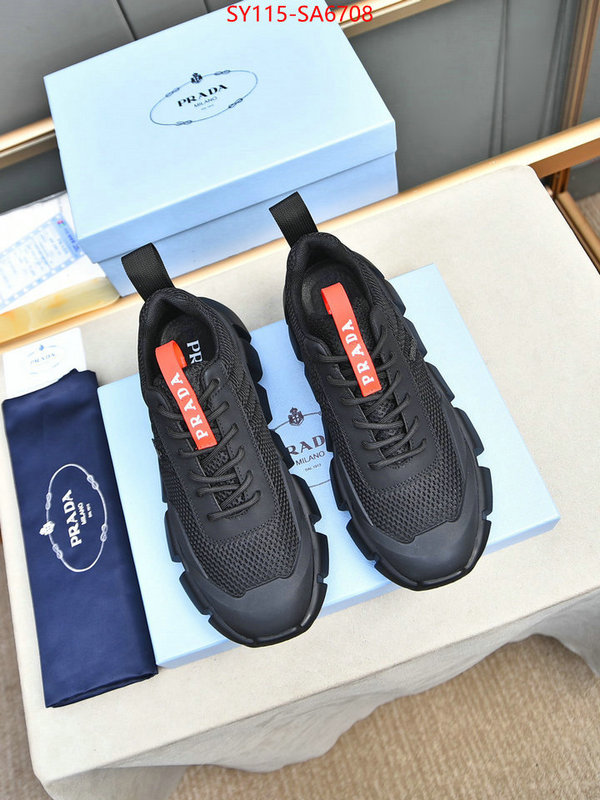 Men shoes-Prada buy luxury 2024 ID: SA6708 $: 115USD