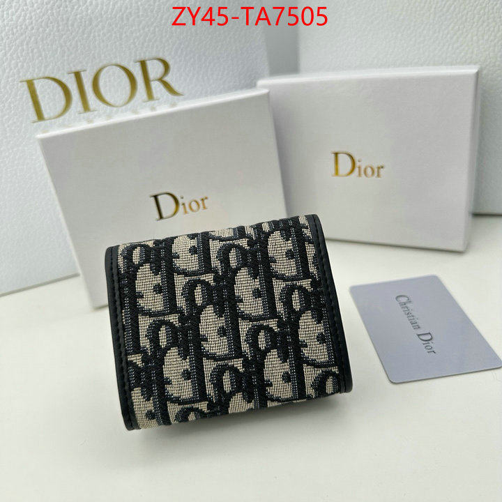 Dior Bags(4A)-Wallet- wholesale ID: TA7505 $: 45USD,