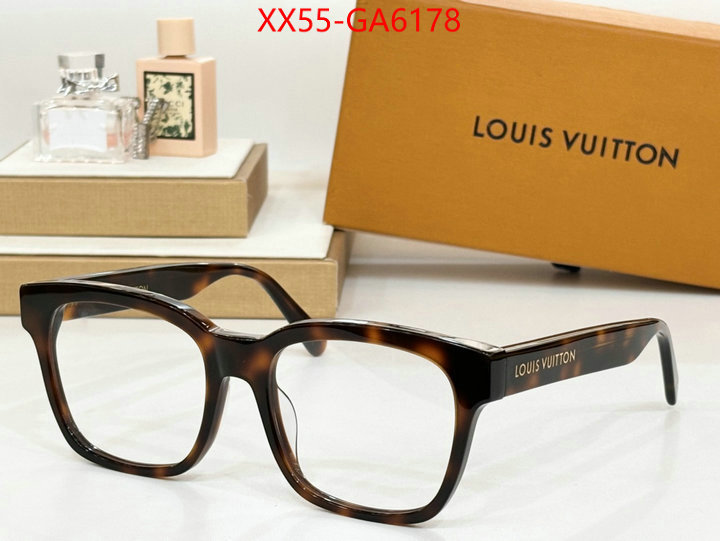 Glasses-LV best replica new style ID: GA6178 $: 55USD