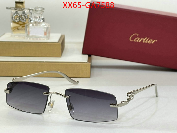 Glasses-Cartier what are the best replica ID: GA7588 $: 65USD