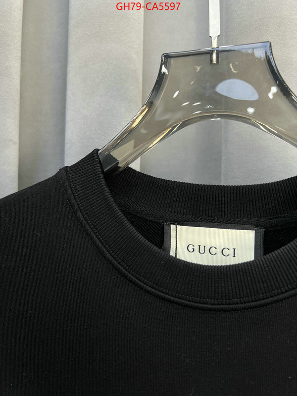 Clothing-Gucci fashion replica ID: CA5597 $: 79USD