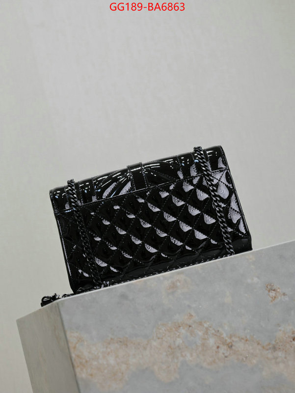 YSL Bags(TOP)-Envelope Series how to find replica shop ID: BA6863 $: 189USD,