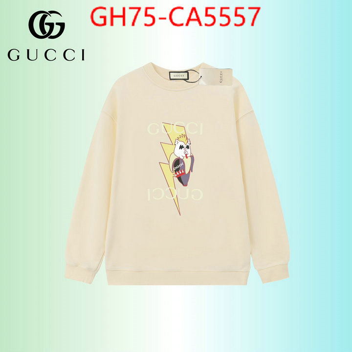 Clothing-Gucci buy high-quality fake ID: CA5557 $: 75USD