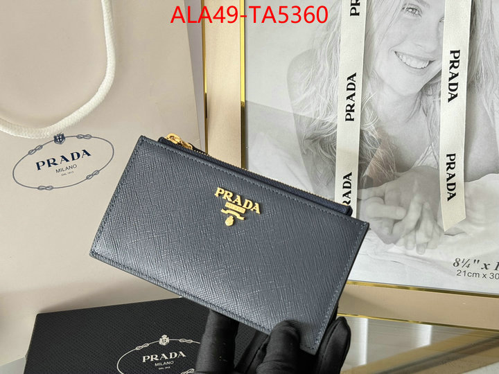 Prada Bags(TOP)-Wallet are you looking for ID: TA5360 $: 49USD,