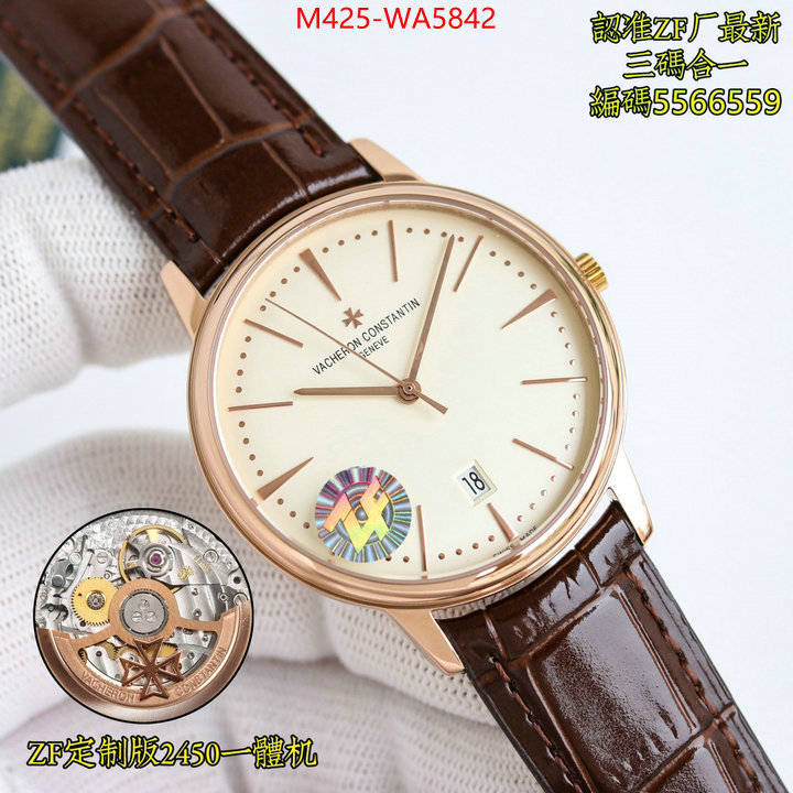 Watch(TOP)-Vacheron Constantin buy replica ID: WA5842 $: 425USD