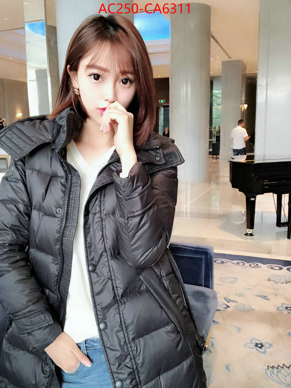 Down jacket Women-Burberry outlet 1:1 replica ID: CA6311 $: 250USD