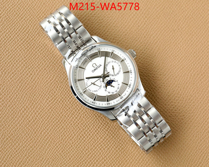 Watch(TOP)-Omega how to buy replcia ID: WA5778 $: 215USD