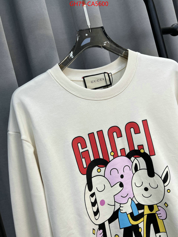 Clothing-Gucci 2024 aaaaa replica 1st copy ID: CA5600 $: 79USD