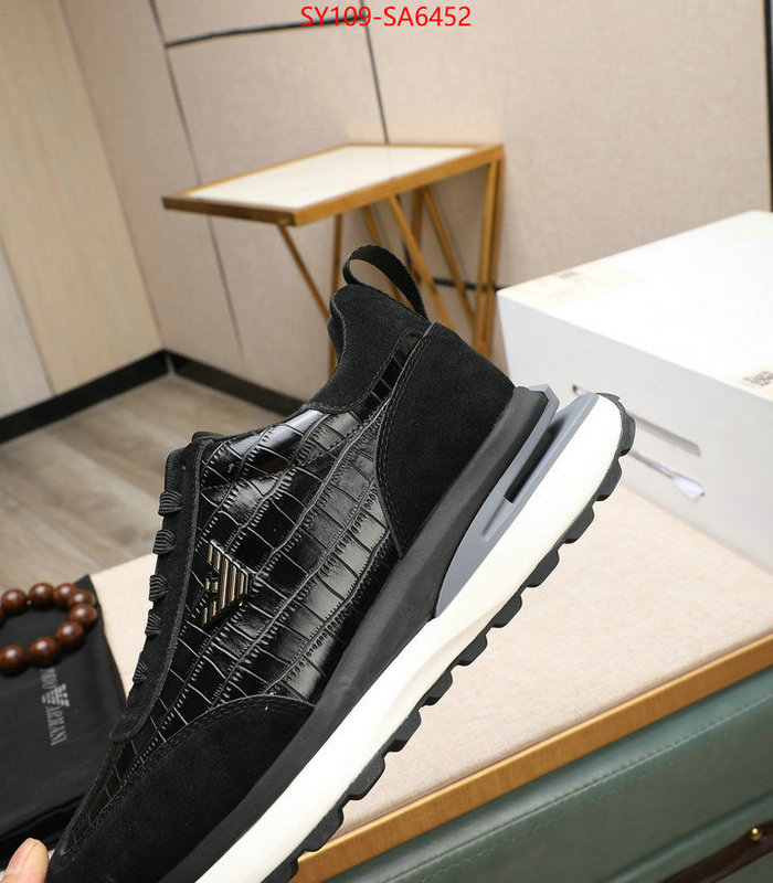 Men shoes-Armani fake ID: SA6452 $: 109USD